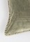Stonewashed Cotton Velvet Throw Pillow – 18"x18" Decorative Cushion with Handstitched Edges